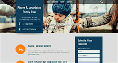 Desktop Screenshot of biererlaw.com